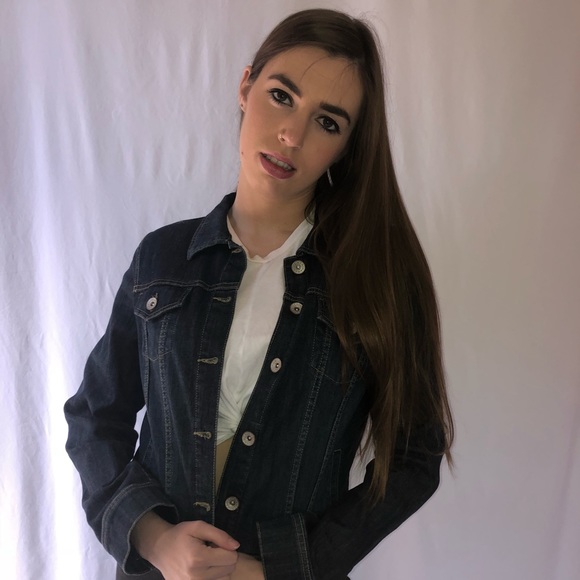 Merona denim jacket - Picture 1 of 3